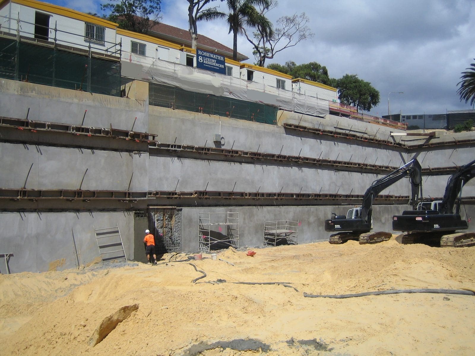 Piling site 2